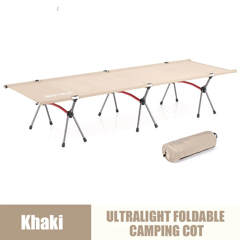 WESTTUNE Ultra Light Folding Bed for Camping and Travel