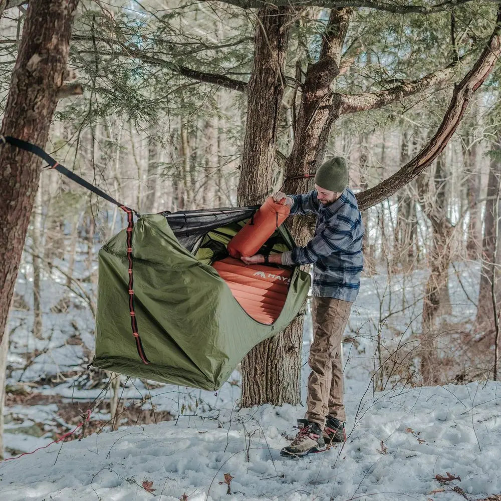 YTYIN Lay Flat Waterproof Camping Hammock Tent With Mosquito Net