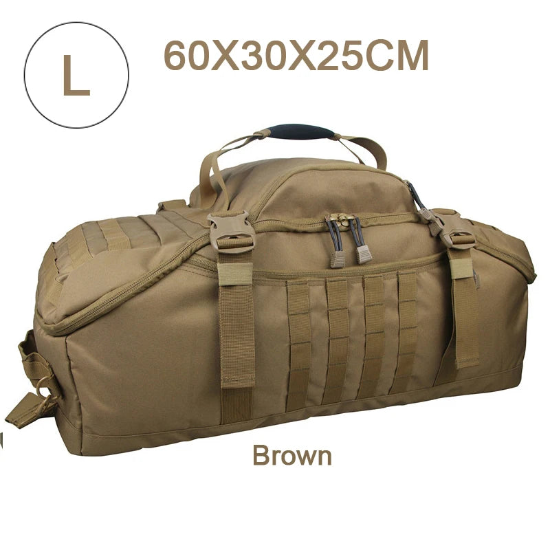 LQARMY Waterproof 3 Way Duffle Bag For Travel And Fitness