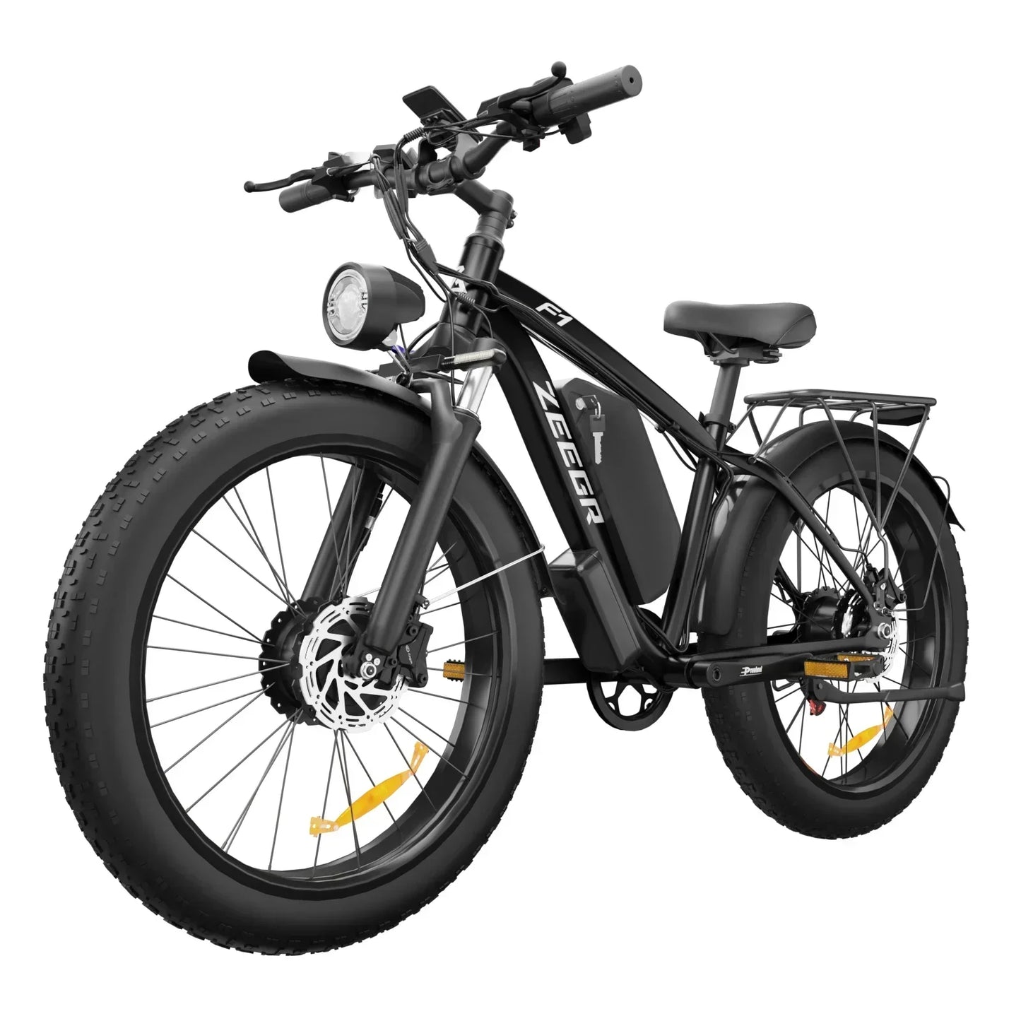 F1 2000W Dual Motor Electric Bicycle 48V Battery Hydraulic Brakes