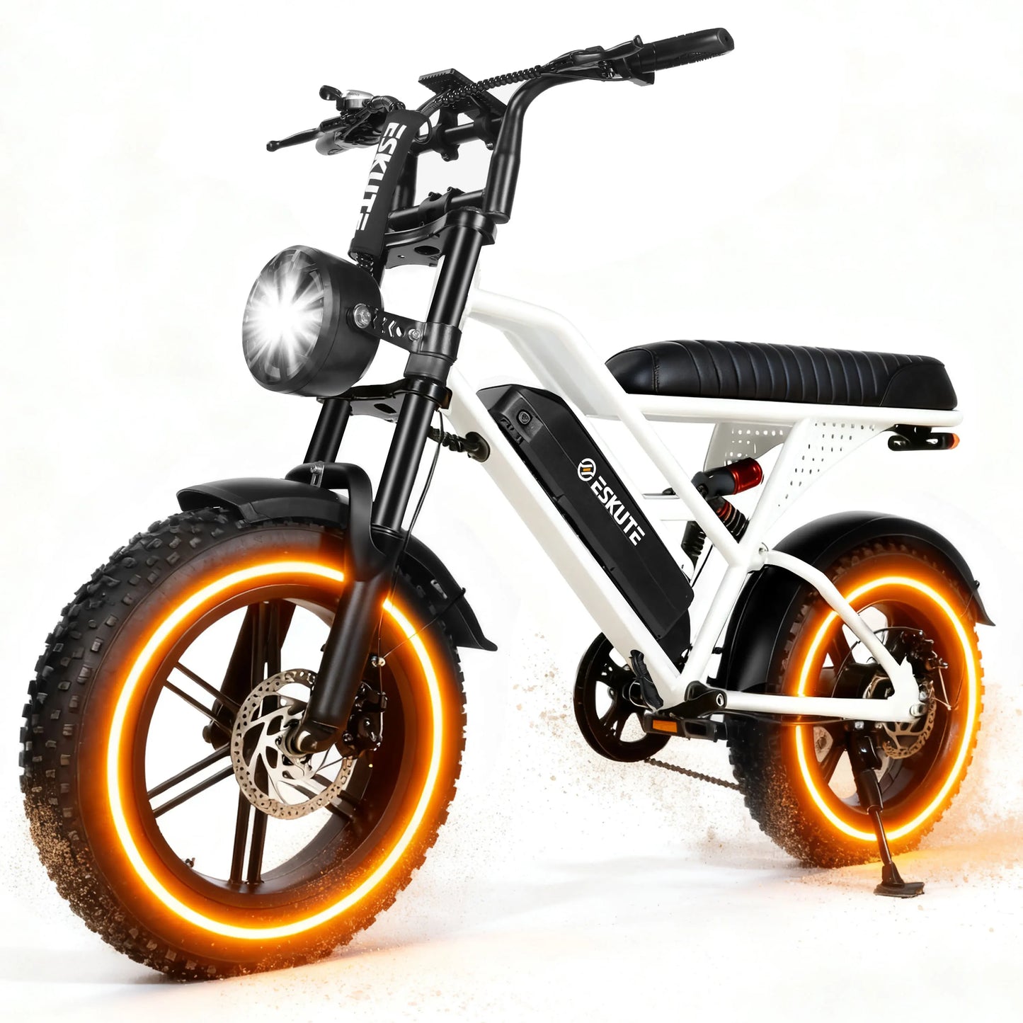 Eskute V100 Electric Bike 1500W Peak Dual Suspension Fat Tire