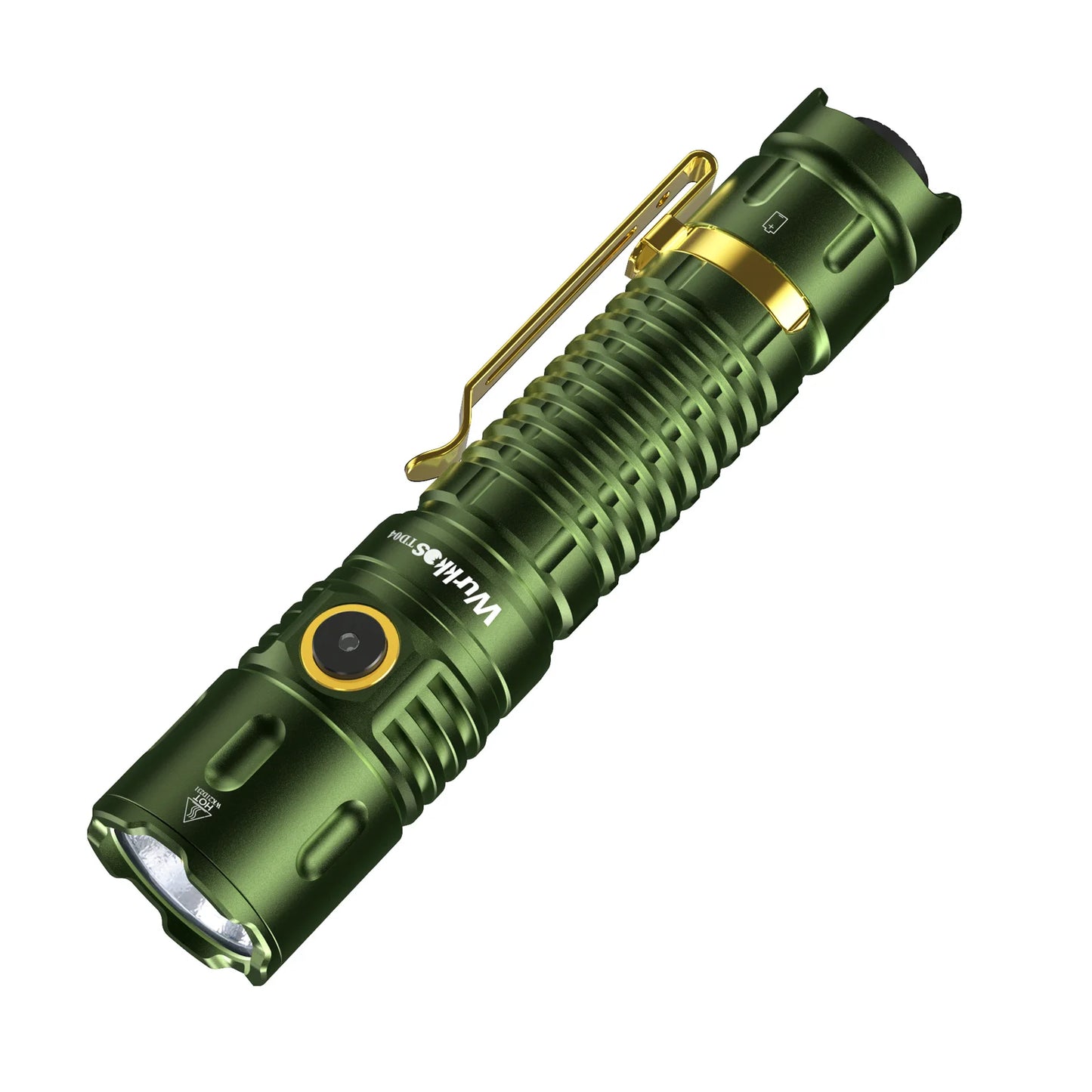 Wurkkos TD04 Flashlight Dual Mode USB C Rechargeable Tactical