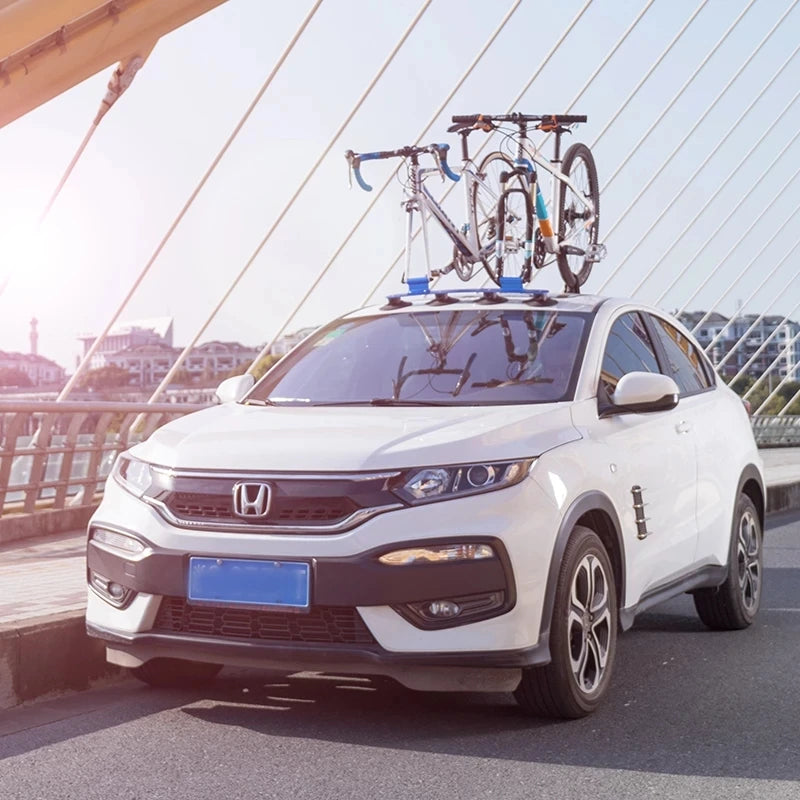 ROCKBROS Car Roof Rack Carrier With Suction Cup Bike Mount