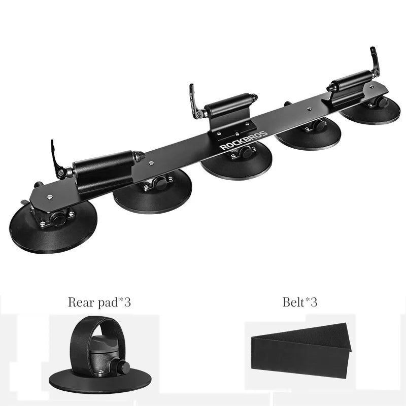 ROCKBROS Car Roof Rack Carrier With Suction Cup Bike Mount