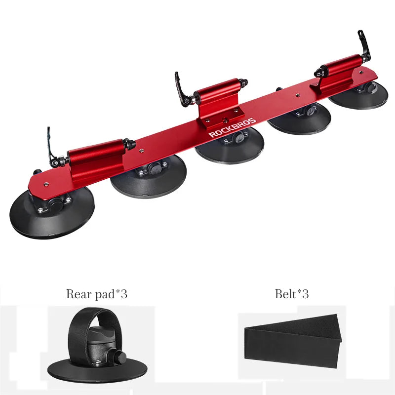 ROCKBROS Car Roof Rack Carrier With Suction Cup Bike Mount
