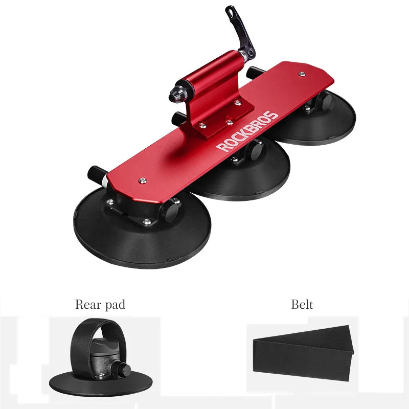 ROCKBROS Car Roof Rack Carrier With Suction Cup Bike Mount
