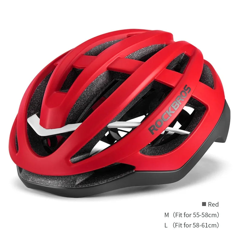 ROCKBROS Ultralight Road Bike Helmet With Breathable Ventilation