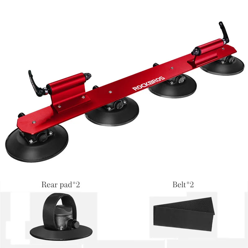 ROCKBROS Car Roof Rack Carrier With Suction Cup Bike Mount