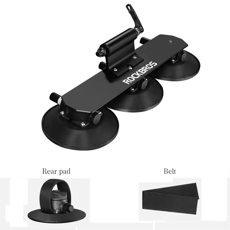 ROCKBROS Car Roof Rack Carrier With Suction Cup Bike Mount