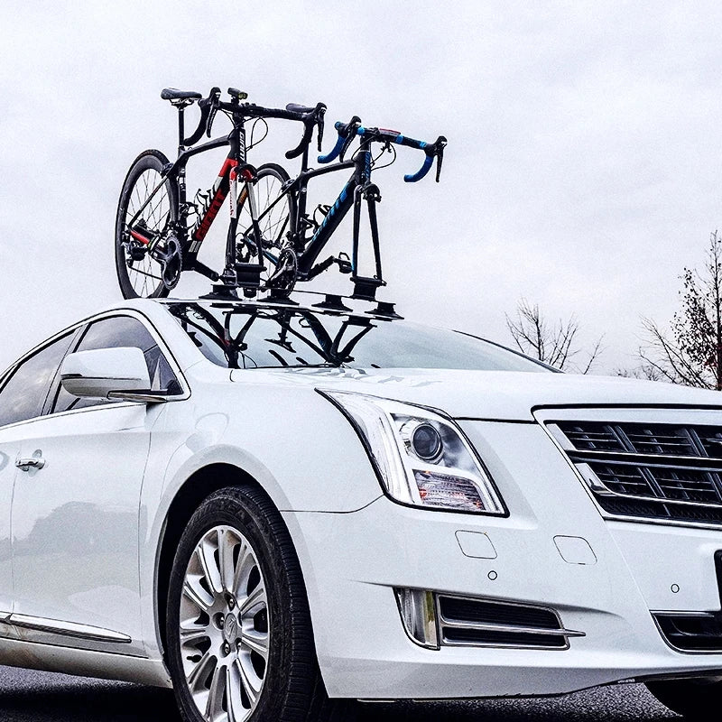 ROCKBROS Car Roof Rack Carrier With Suction Cup Bike Mount