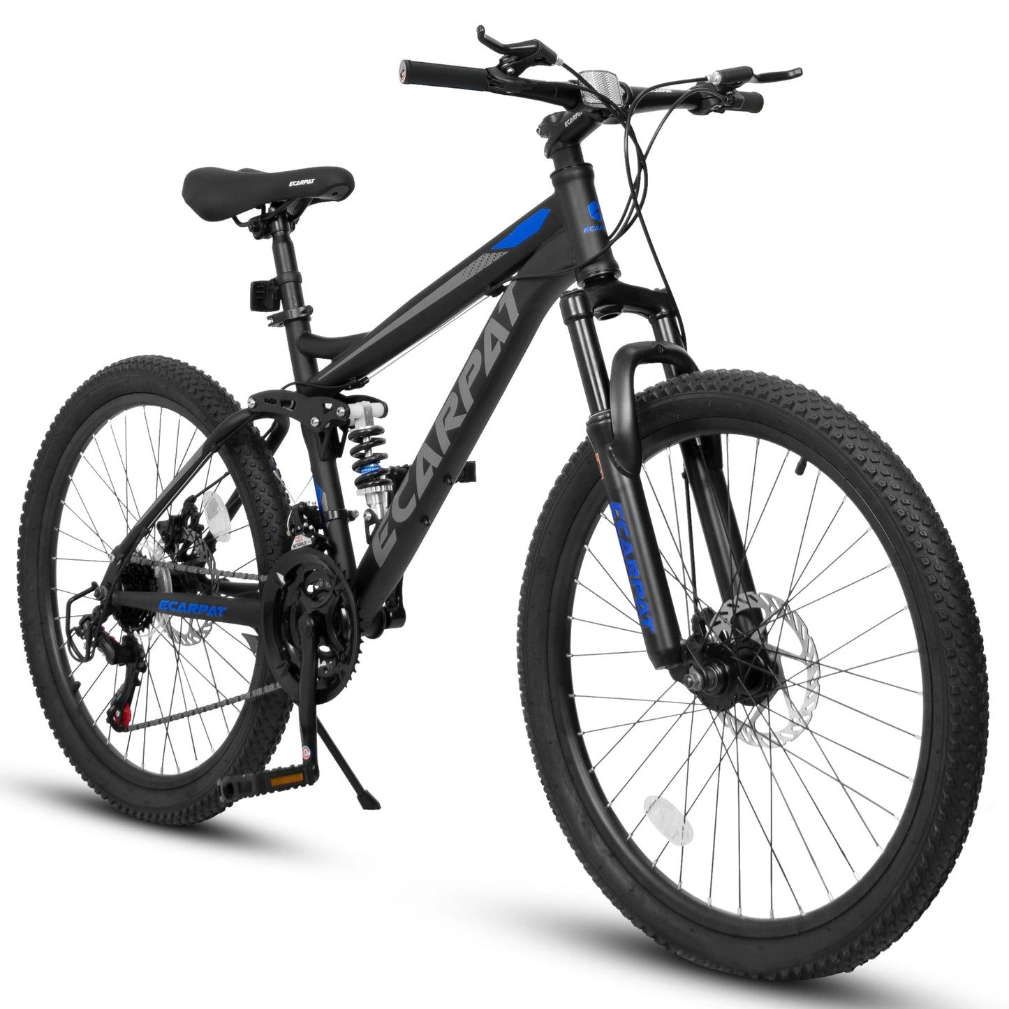 Ecarpat Unisex Dual Full Suspension Mountain Bike