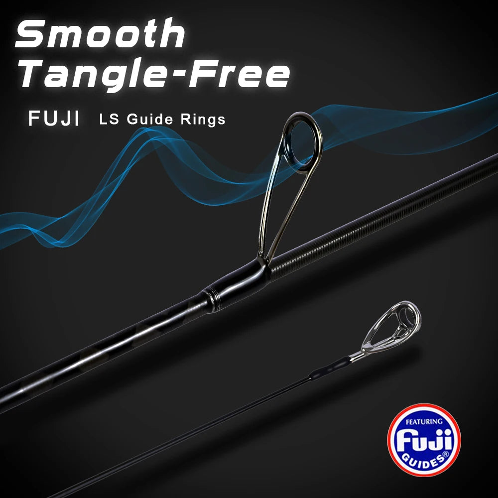 MIFINE Ajing Spinning Rod Fuji Solid Tip Lightweight Saltwater