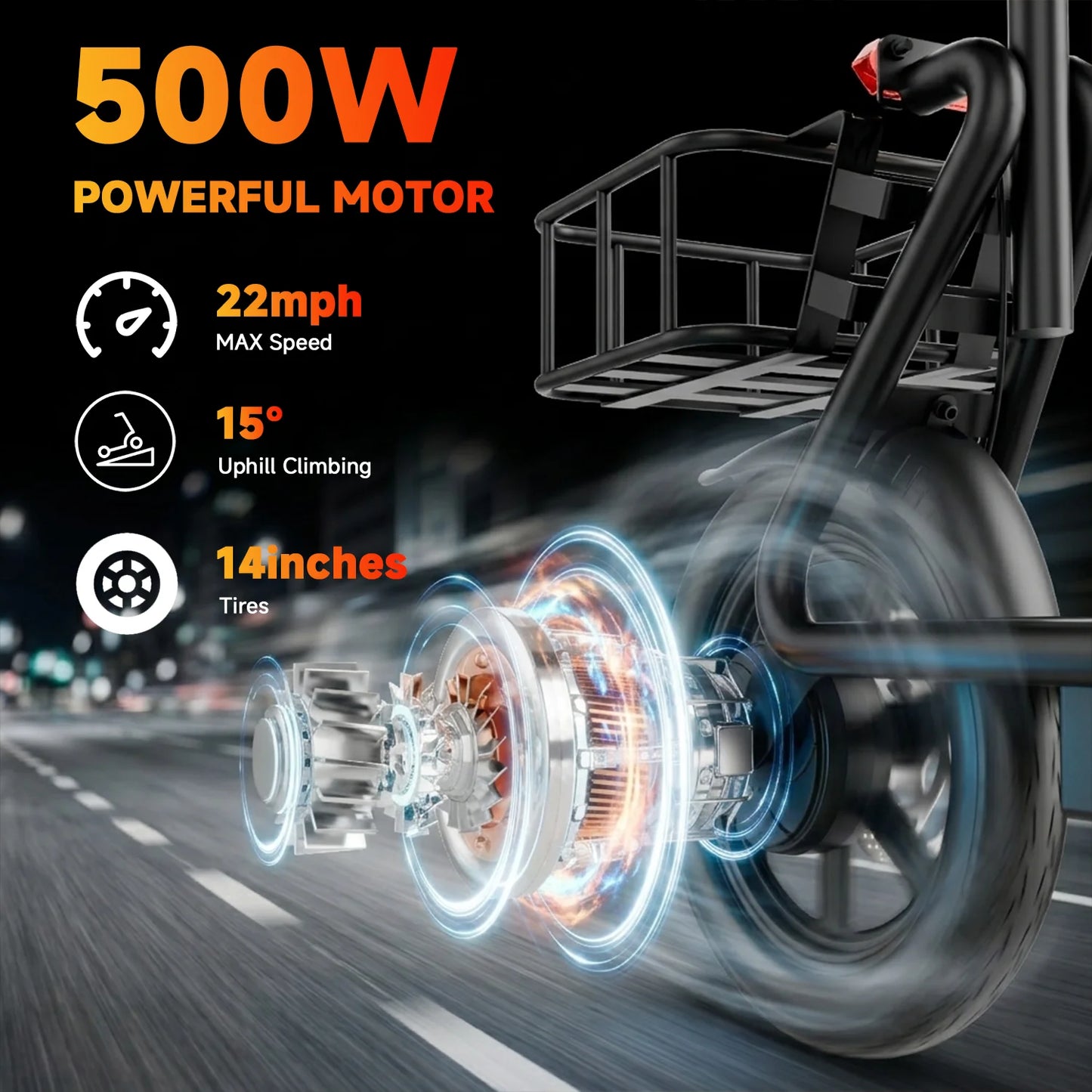 Electric Scooter For Adults With 28 Mile Range 22 MPH