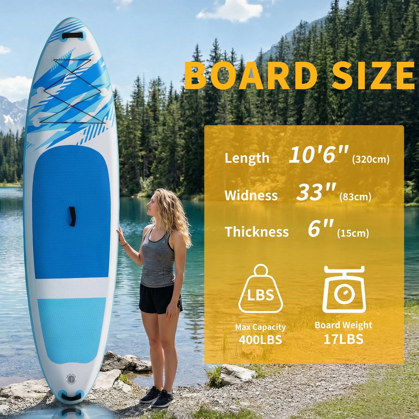 Inflatable Stand Up Paddle Board For All Skill Levels
