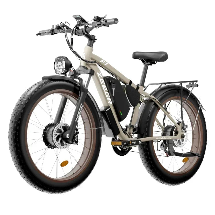 F1 2000W Dual Motor Electric Bicycle 48V Battery Hydraulic Brakes