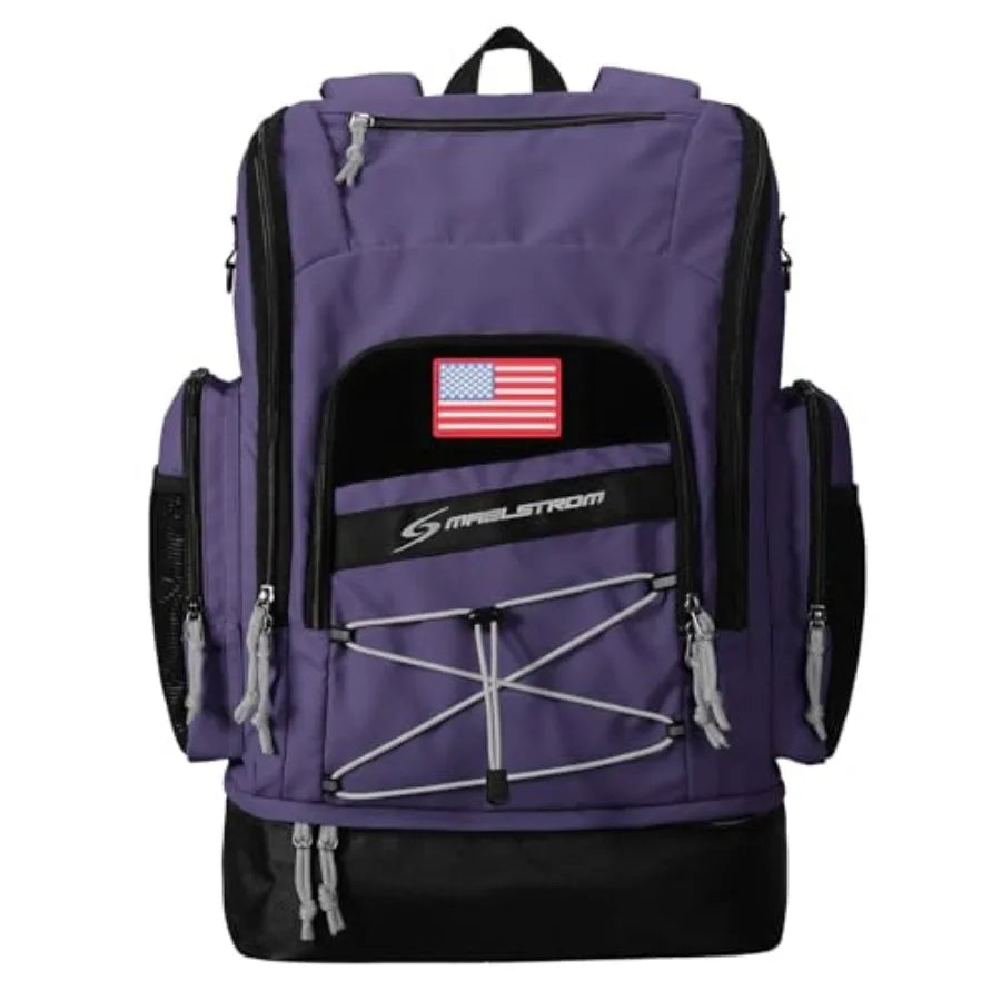 Waterproof Swim Backpack With Separate Shoe And Wet Compartment