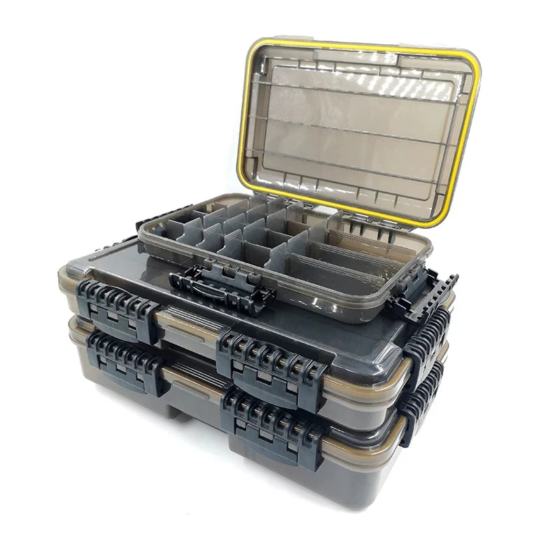 Large Capacity Waterproof Fishing Tackle Box Storage Case
