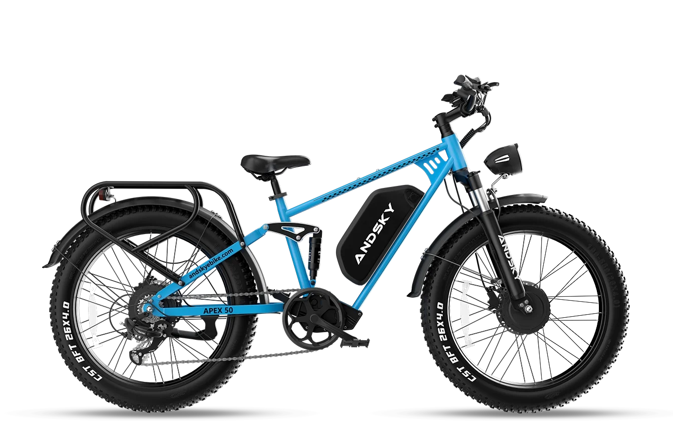ANDSKY Apex 50 Electric Bicycle 3000W Dual Motor EBike