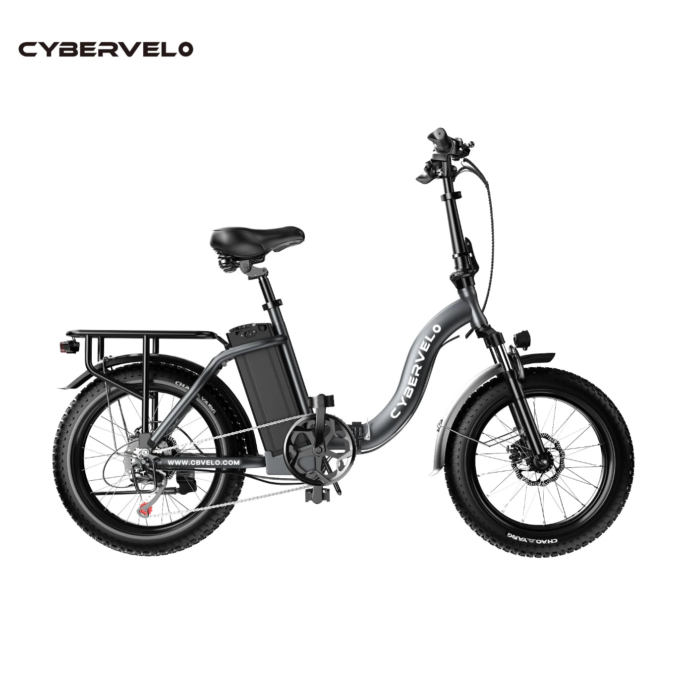 CYBERVELO Mars700 1000W Fat Tire Foldable Electric Bike