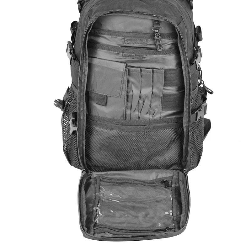 LQARMY Tactical Backpack Molle Assault Rucksack For Outdoor Adventure