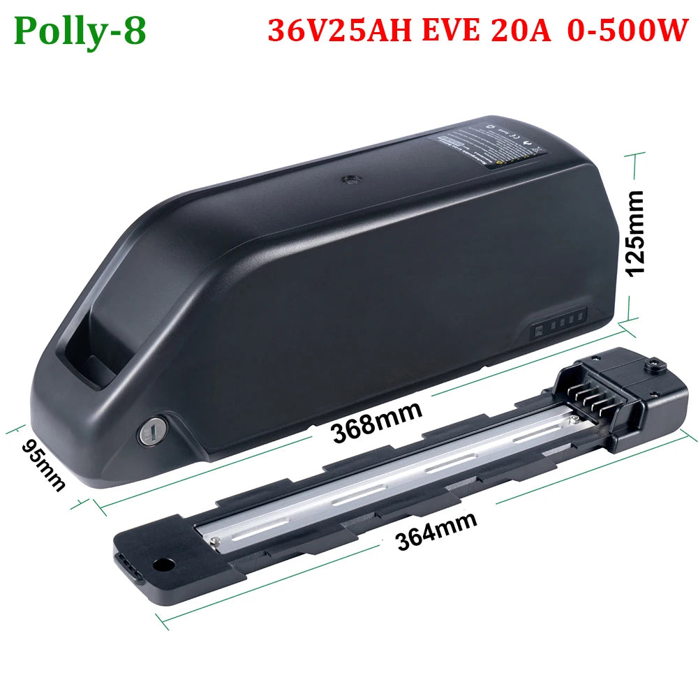 UNITPACKPOWER Ebike Downtube Battery 36V 52V 48V 24Ah