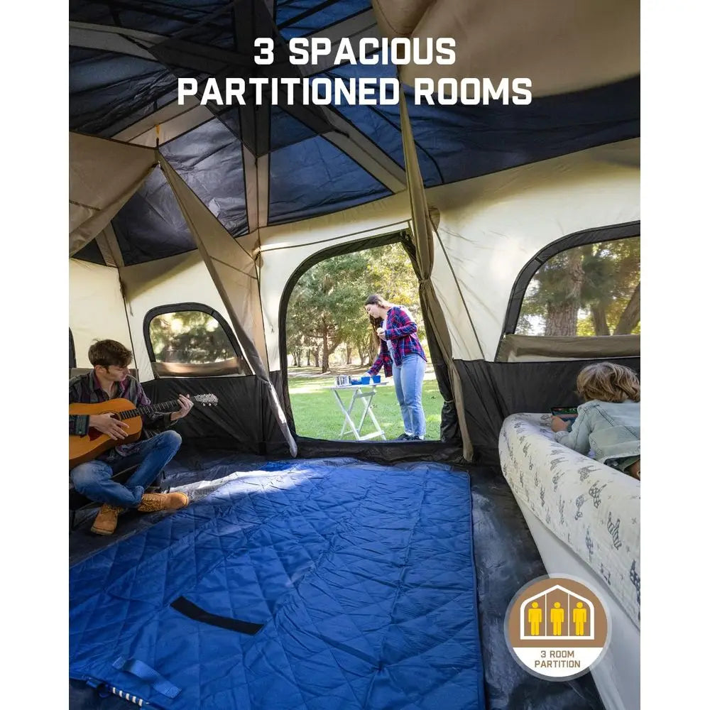 YTYIN Instant Cabin Tent Sets Up In 60 Seconds With Rainfly