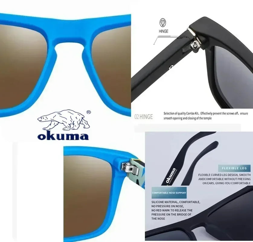 Polarized UV400 Sunglasses For Outdoor Activities And Driving
