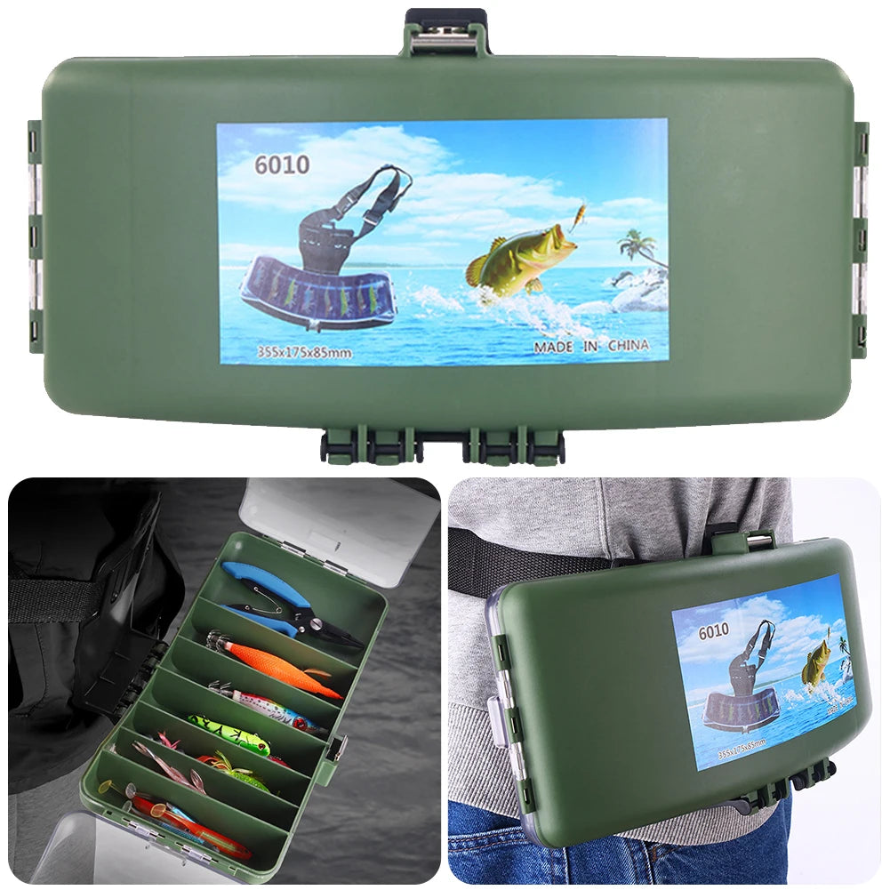 Fishing Belt Bag Bait Storage Tackle Box Portable Organizer