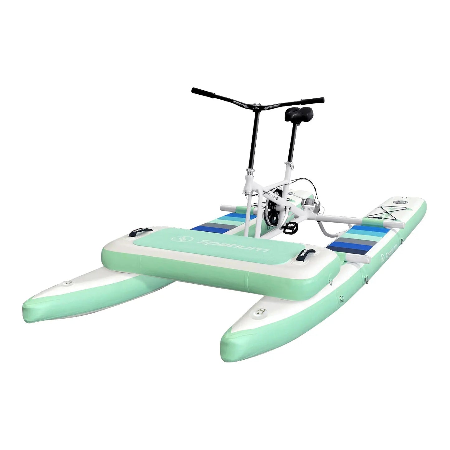 Spatium Water Bike 2.0 Inflatable Pedal Boat Kayak for Lakes
