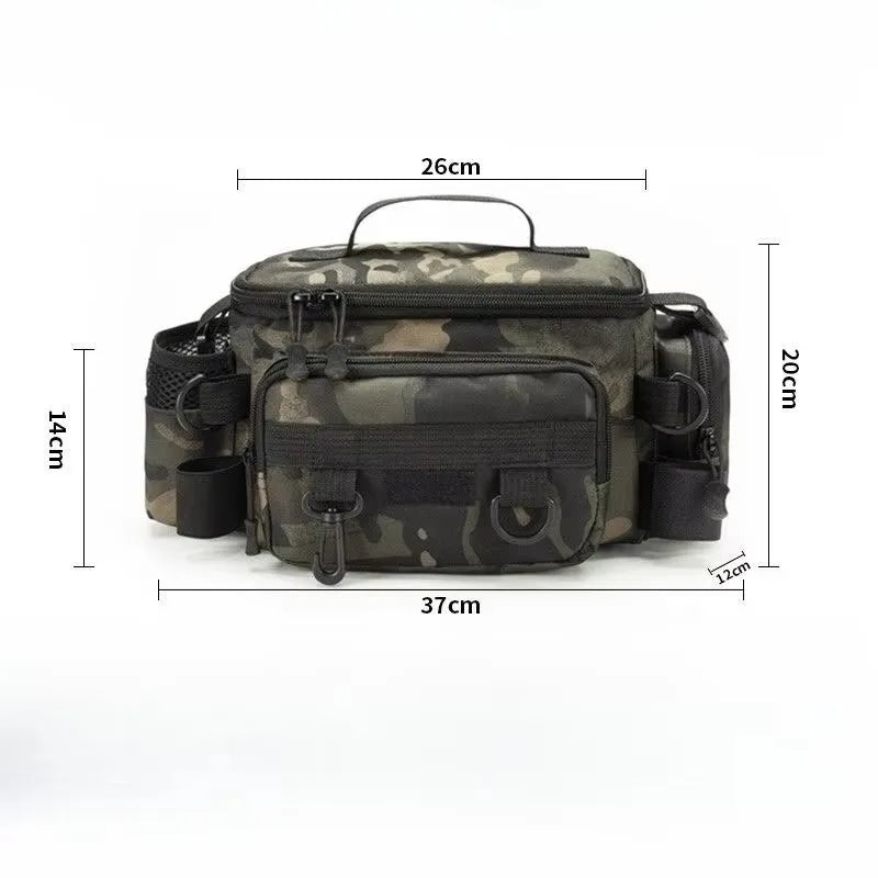 Multifunctional Fishing Backpack For Men With Rod Storage