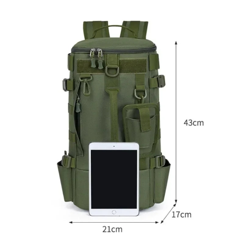Multifunctional Fishing Backpack For Men With Rod Storage