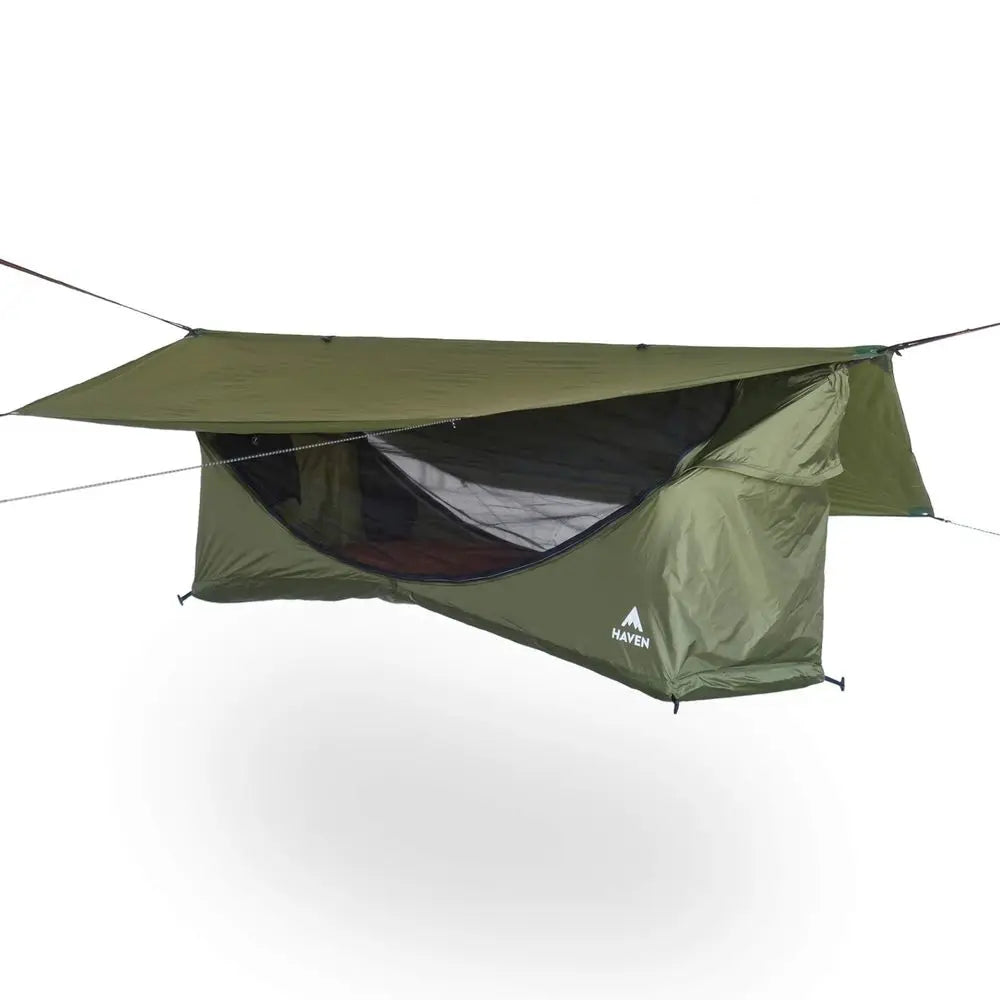 YTYIN Lay Flat Waterproof Camping Hammock Tent With Mosquito Net