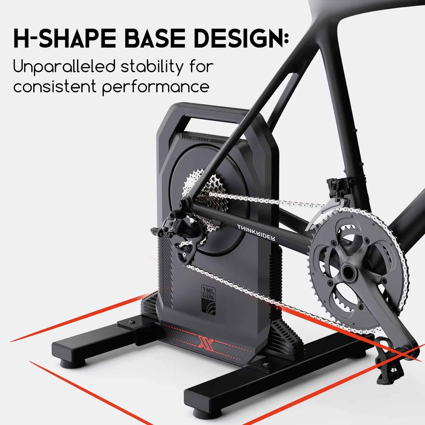 ThinkRider XXPRO Direct Drive Smart Bike Trainer 2500W Indoor Training