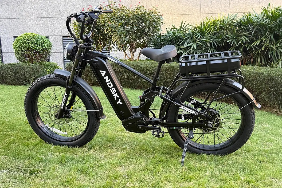 ANDSKY Hyper X Dual Battery 60V 3200W Electric Bike 7Speed