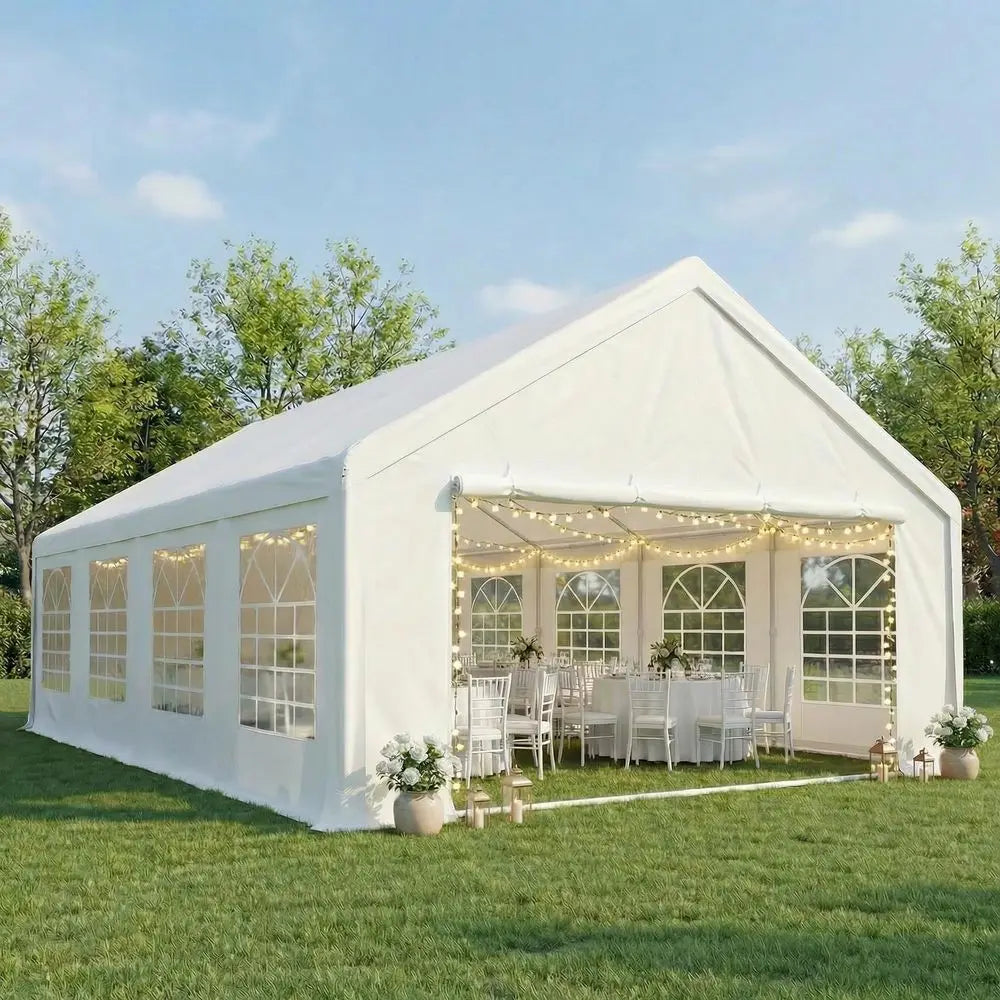 YTYIN Heavy Duty Outdoor Party Tent Waterproof Canopy Shelter