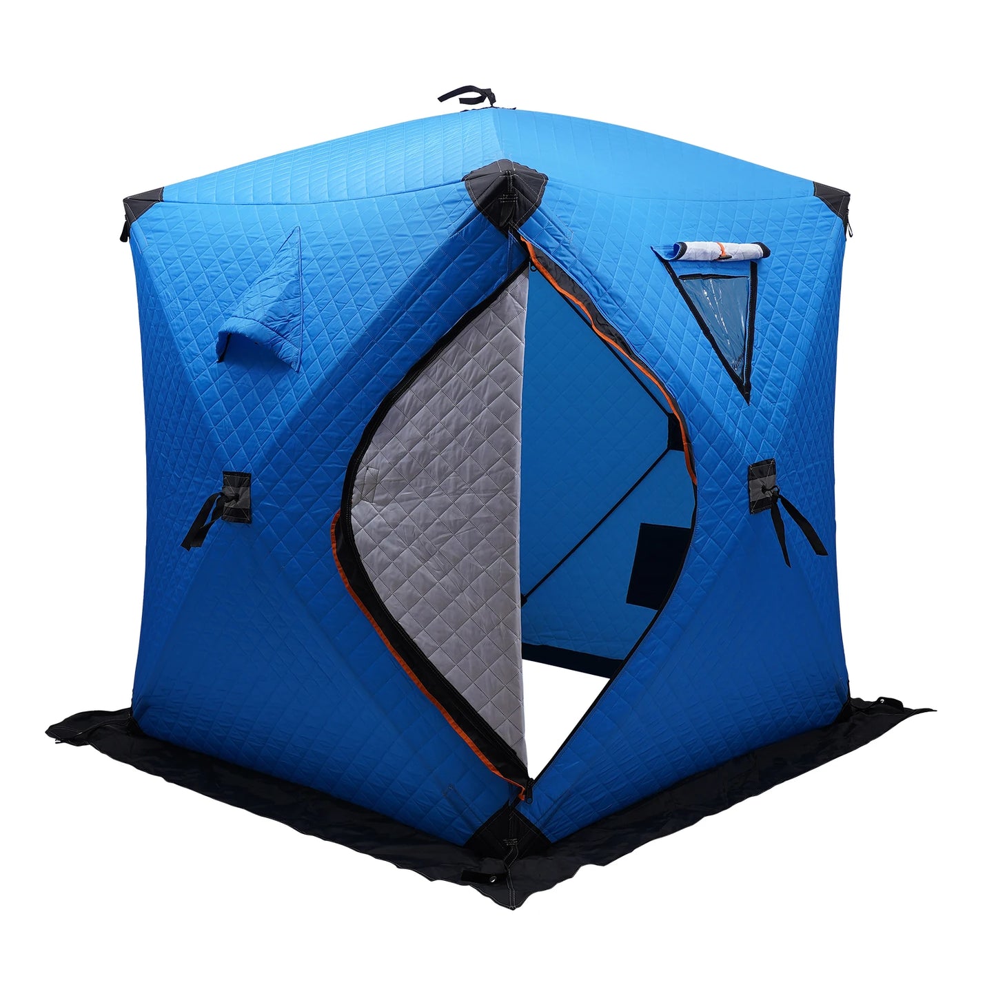Bymaocar Ice Fishing Tent Thermal Shelter Dual Zipper Windproof