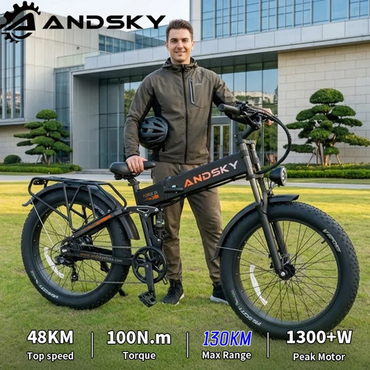 Andsky Forge Full Suspension Fat Tire Electric Bike