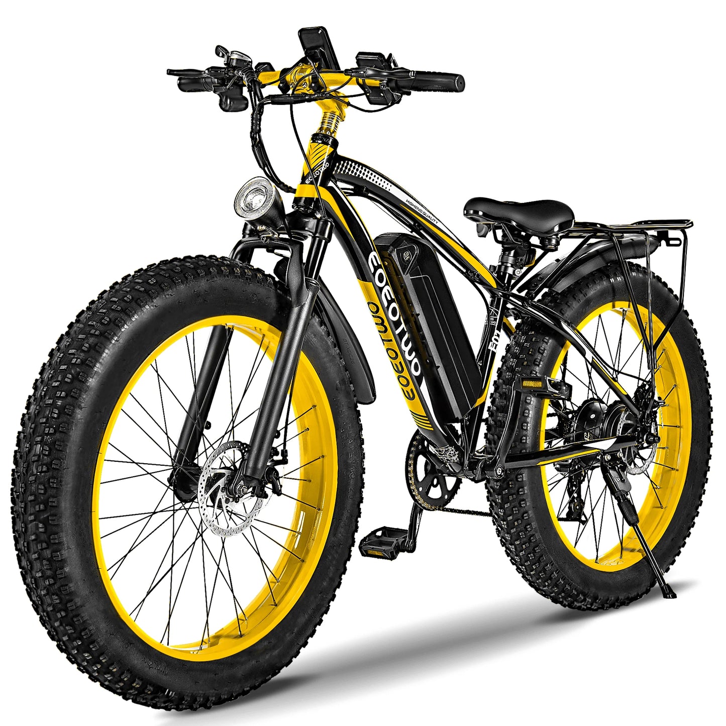 EOEOTWO 1500W Fat Tire Electric Bike 34MPH Ebike Pro