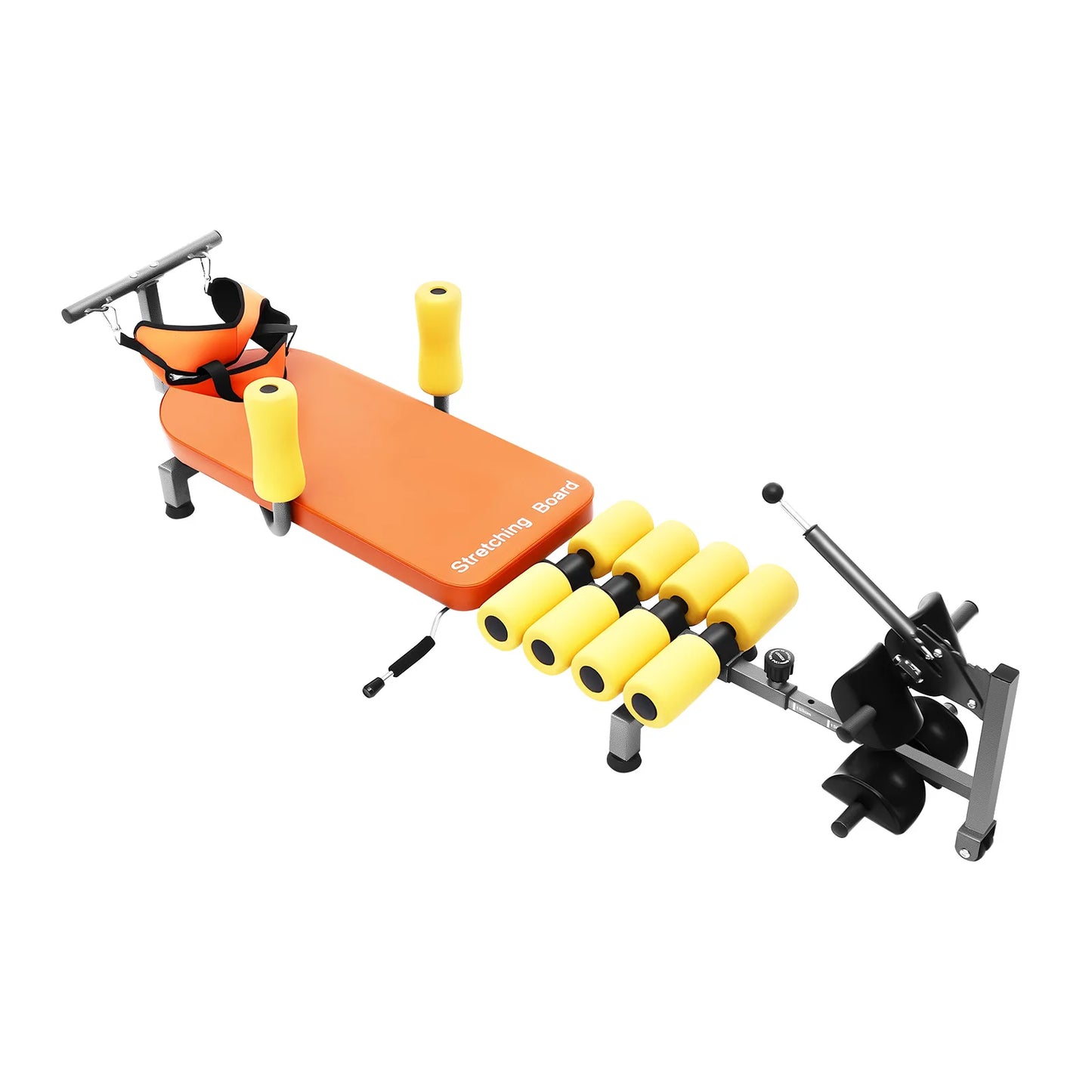 Adjustable Back Stretch Bench For Spinal Decompression 130kg Capacity