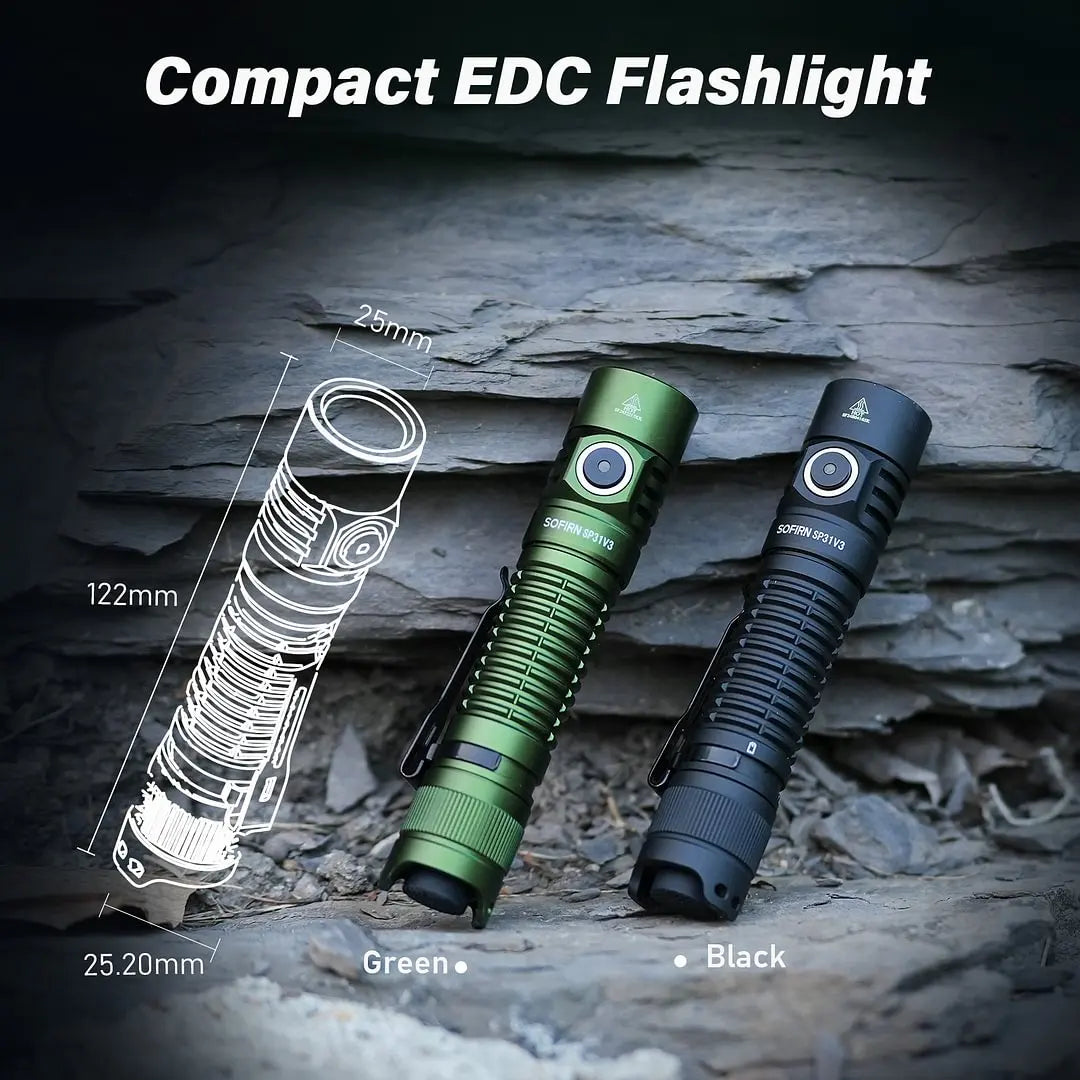 Sofirn SP31 V3.0 Powerful Tactical Flashlight 2000lm
