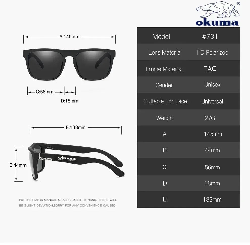 Polarized UV400 Sunglasses For Outdoor Activities And Driving