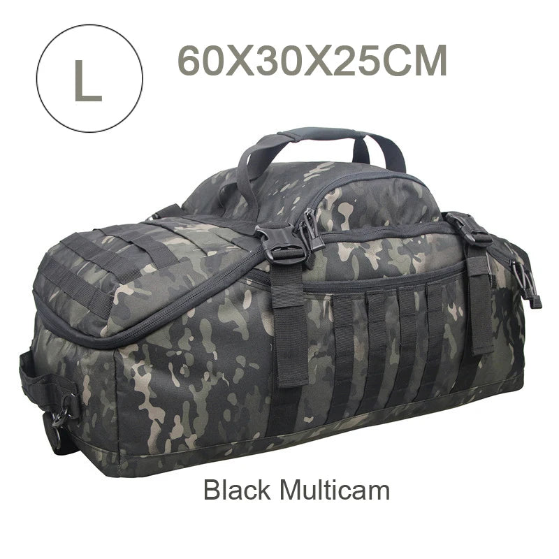 LQARMY Waterproof 3 Way Duffle Bag For Travel And Fitness