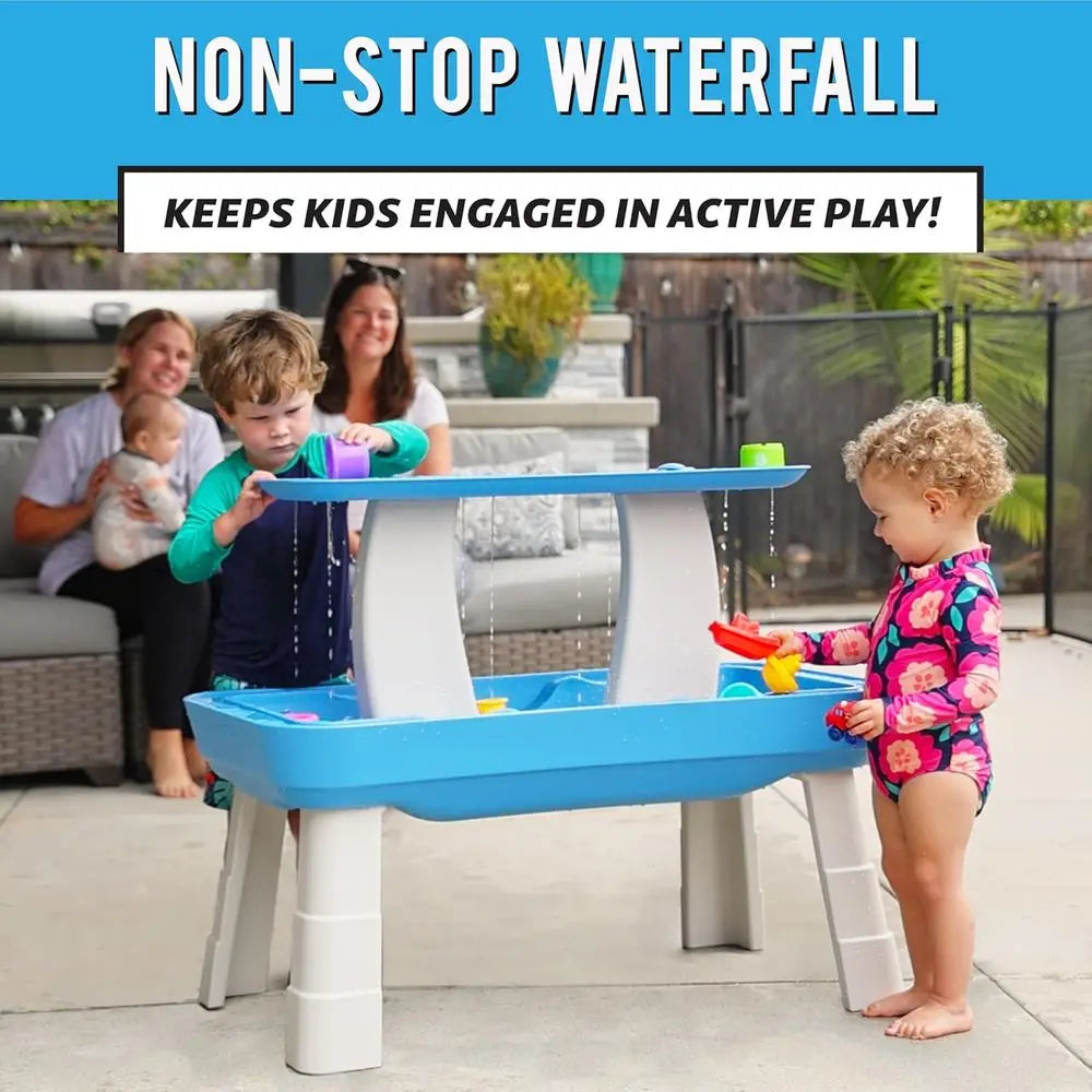Water Table With Integrated Pump For Toddlers Outdoor Play