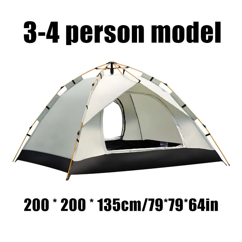 Pakicetus Automatic Quick Opening Camping Tent Rainproof Outdoor Travel