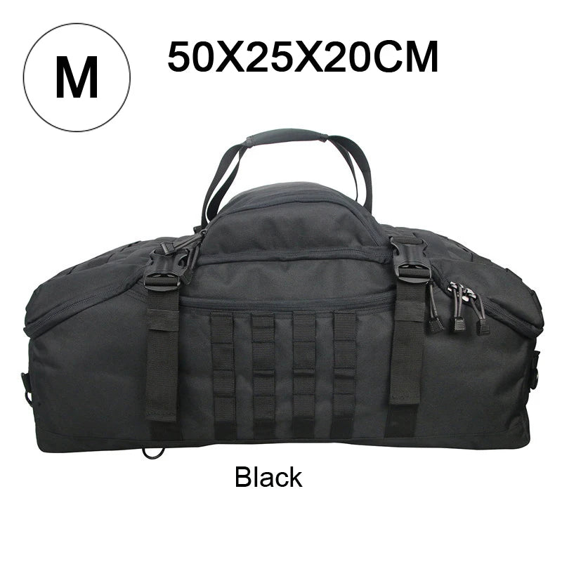 LQARMY Waterproof 3 Way Duffle Bag For Travel And Fitness