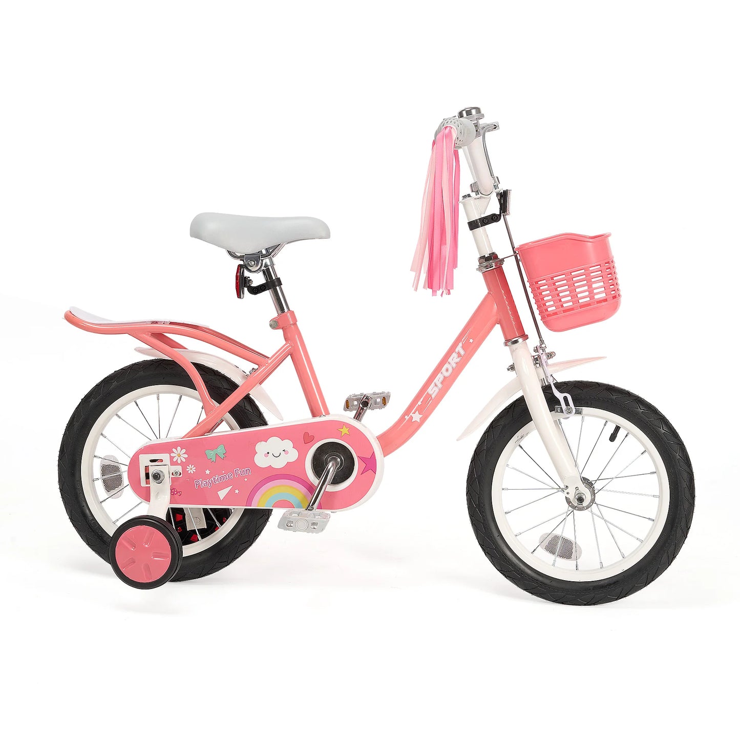 Kids Bicycle With Training Wheels For Ages 2 To Five