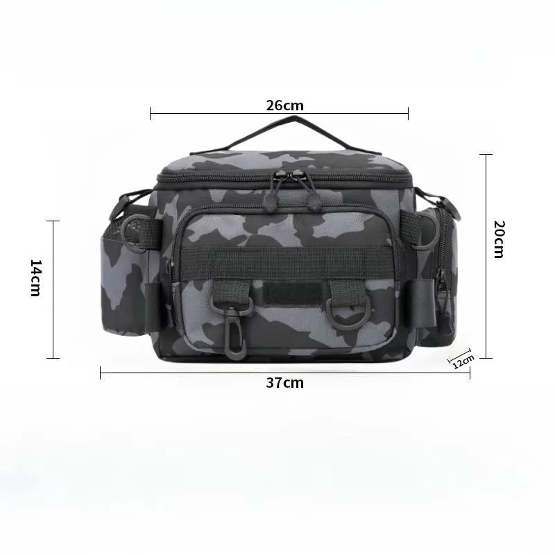 Multifunctional Fishing Backpack For Men With Rod Storage