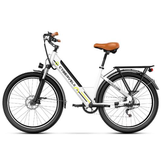 Cybvelo Urban Commute Electric Bike EK2 48V 1000W Peak Motor
