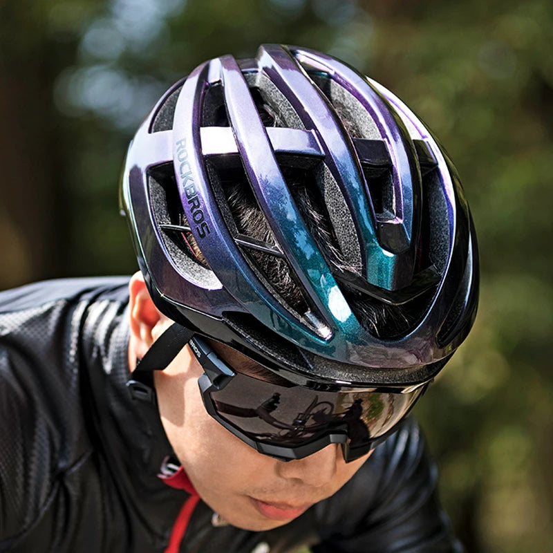 ROCKBROS Ultralight Road Bike Helmet With Breathable Ventilation