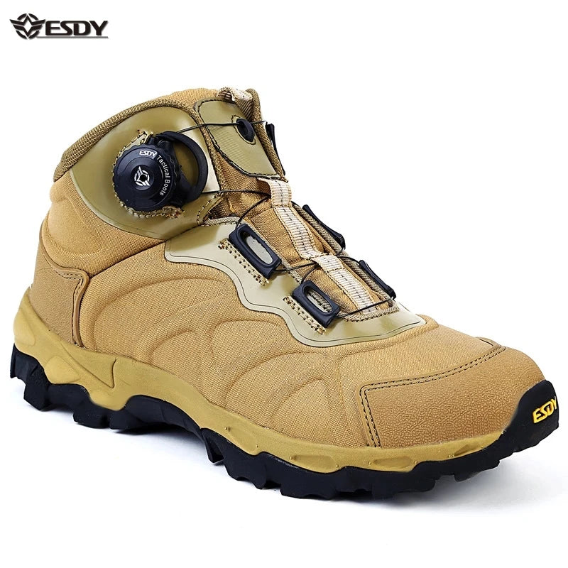 KOLINLOV Men's Waterproof Hiking Boots for Outdoor Adventures